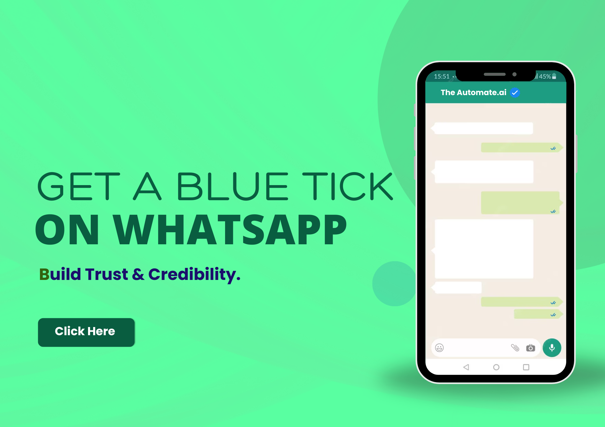  A guide to getting the WhatsApp Blue Tick Verification badge, enhancing business credibility and trust on WhatsApp Business and API.